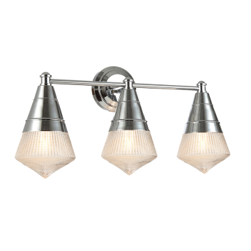 Maxim Lighting Hargreaves 3-Light Bath Vanity Light - 120V - Polished Chrome