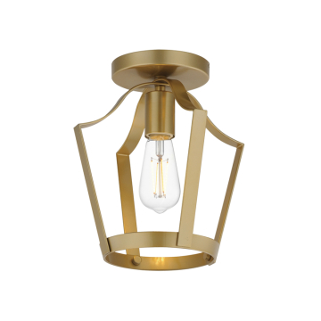 Maxim Lighting Arden 1-Light Pendant / Semi-Flush Mount - 120V - Natural Aged Brass
