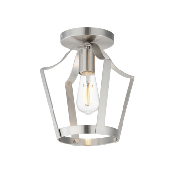 Maxim Lighting Arden 1-Light Pendant / Semi-Flush Mount - 120V - Satin Nickel