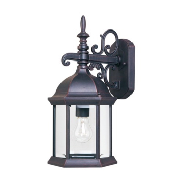 Maxim Lighting Builder Die Cast 1-Light Outdoor Wall Mount - 120V - Empire Bronze
