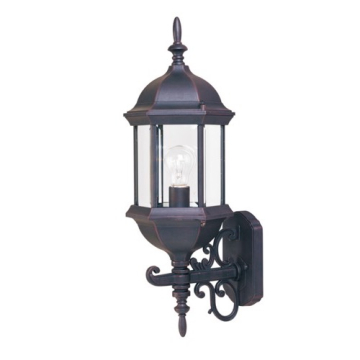 Maxim Lighting Builder Die Cast 1-Light Outdoor Wall Mount - 120V - Empire Bronze
