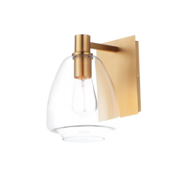 Maxim Lighting Babylon 1-Light Wall Sconce - 120V - Satin Brass