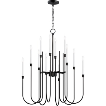 Maxim Lighting Tux 12-Light Chandelier - 120V - Black