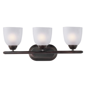 Maxim Lighting Axis 3-Light Bath Vanity Light - 120V - Oil Rubbed Bronze