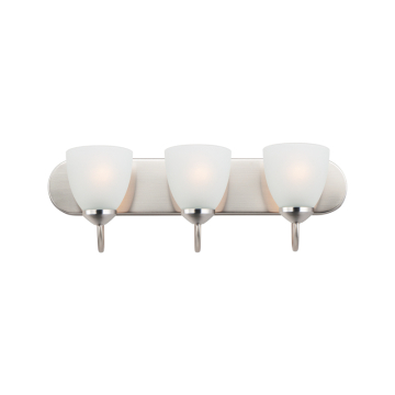 Maxim Lighting Axis 3-Light Strip Bath Vanity Light - 120V - Polished Chrome