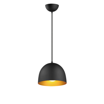 Maxim Lighting Tova 9" Pendant - 120V - Black / Gold