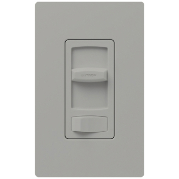 Lutron Skylark Contour Reverse-Phase ELV Dimmer for LED/INC/HAL/CFL - Gray