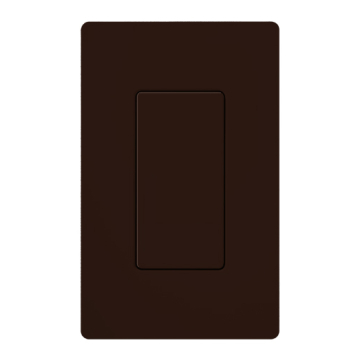 Lutron Claro Blank Insert - Brown