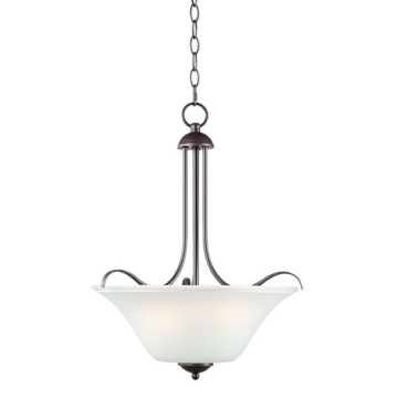Maxim Lighting Vital 3-Light Pendant - 120V - Oil Rubbed Bronze
