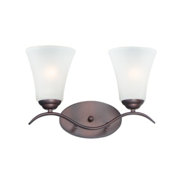 Maxim Lighting Vital 2-Light Bath Vanity Light - 120V - Oil Rubbed Bronze