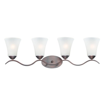 Maxim Lighting Vital 4-Light Bath Vanity Light - 120V - Oil Rubbed Bronze