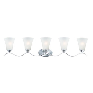 Maxim Lighting Vital 5-Light Bath Vanity Light - 120V - Polished Chrome