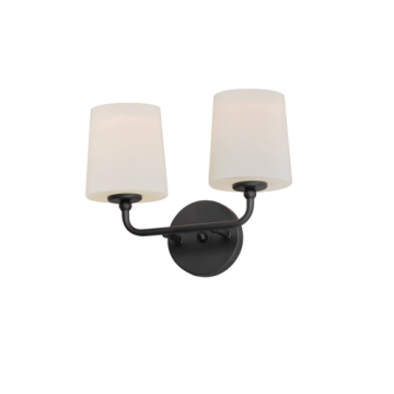 Maxim Lighting Bristol 2-Light Sconce - 120V - Black