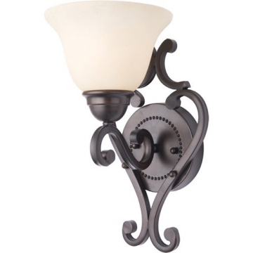 Maxim Lighting Manor 1-Light Wall Sconce - 120V - Oil Rubbed Bronze
