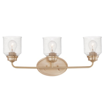 Maxim Lighting Acadia 3-Light Bath Vanity Light - 120V - Heritage Brass