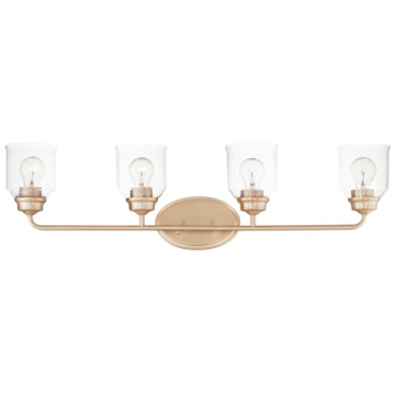 Maxim Lighting Acadia 4-Light Bath Vanity Light - 120V - Heritage Brass
