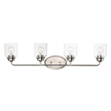 Maxim Lighting Acadia 4-Light Bath Vanity Light - 120V - Satin Nickel