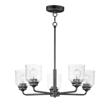 Maxim Lighting Acadia 5-Light Chandelier - 120V - Black
