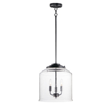 Maxim Lighting Acadia 3-Light Pendant - 120V - Black