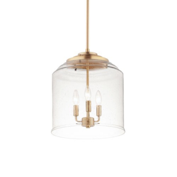 Maxim Lighting Acadia 3-Light Pendant - 120V - Heritage Brass