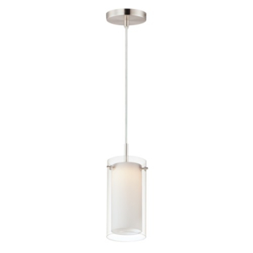 Maxim Lighting Duo LED Mini Pendant - 3000K - 120V - Satin Nickel