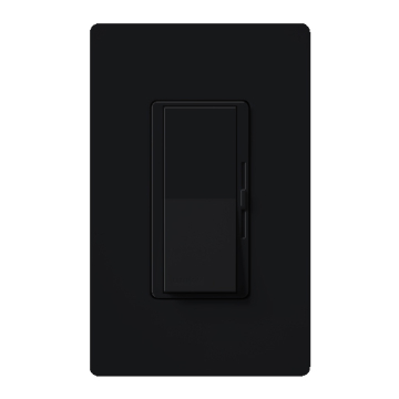 Lutron Diva Magnetic Low-Voltage Dimmer - 3-Way - 450W Max - Midnight