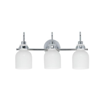 Maxim Lighting Milk 3-Light Bath Vanity Light - 120V - Polished Chrome