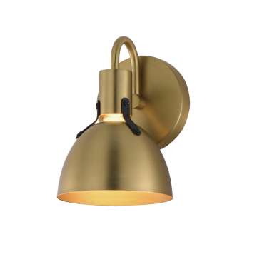 Maxim Lighting Dusk 1-Light Wall Sconce - 120V - Satin Brass