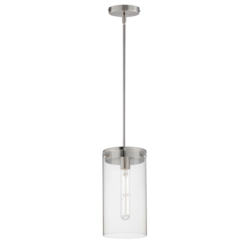 Maxim Lighting Pinn Large Single Pendant - 120V - Satin Nickel