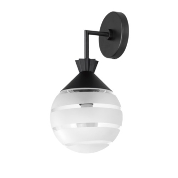 Maxim Lighting Copacabana Outdoor Globe Wall Sconce - 120V - Black