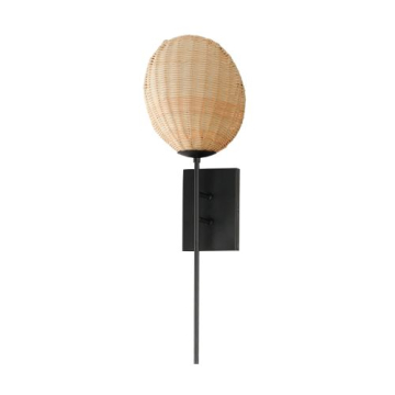 Maxim Lighting Maldives 1-Light Sconce - 120V - Black