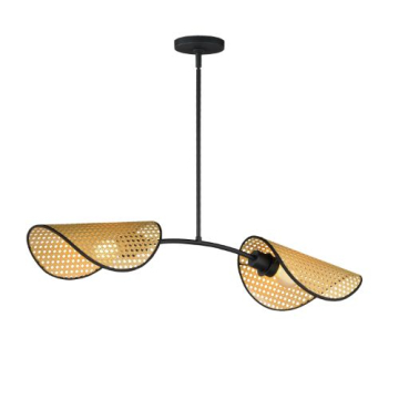 Maxim Lighting Bonnet 2-Light Chandelier - 120V - Black