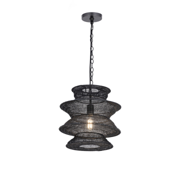 Maxim Lighting Krabi 1-Light Pendant - 120V - Black