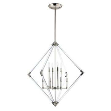 Maxim Lighting Lucent 8-Light Pendant - 120V - Polished Nickel