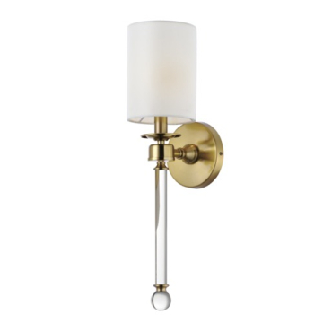 Maxim Lighting Lucent 1-Light Wall Sconce - 120V - Heritage Brass