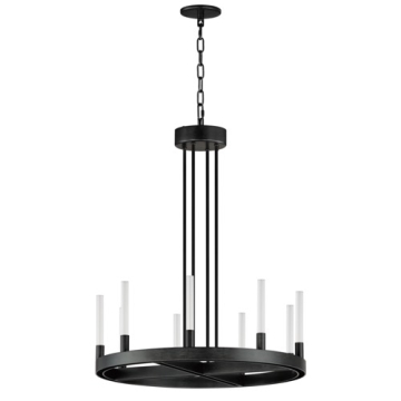 Maxim Lighting Ovation 24" LED Chandelier - 3000K - 120V - Black