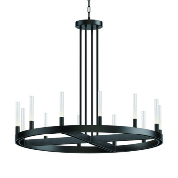 Maxim Lighting Ovation 32" LED Chandelier - 3000K - 120V - Black