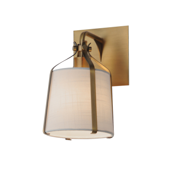 Maxim Lighting Bandera 1-Light Wall Sconce - 120V - Natural Aged Brass