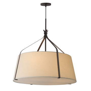 Maxim Lighting Bandera 30" 4-Light Pendant - 120V - Dark Bronze