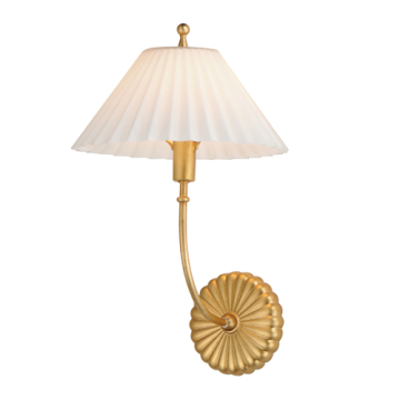 Maxim Lighting Kismet 1-Light Wall Sconce - 120V - Gold Leaf