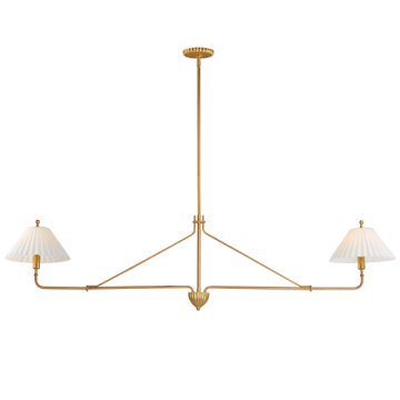 Maxim Lighting Kismet 2-Light Pendant - 120V - Gold Leaf