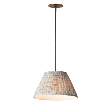 Maxim Lighting Dunbridge 14" Pendant - 120V - Weathered Brass