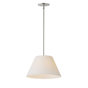 Maxim Lighting Dunbridge 14" Pendant - 120V - Polished Nickel
