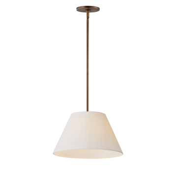 Maxim Lighting Dunbridge 14" Pendant - 120V - Weathered Brass