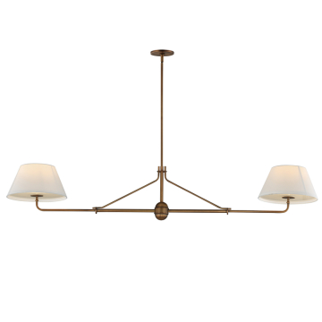 Maxim Lighting Dunbridge 2-Light Pendant - 120V - Weathered Brass