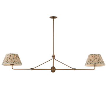 Maxim Lighting Dunbridge 2-Light Pendant - 120V - Weathered Brass