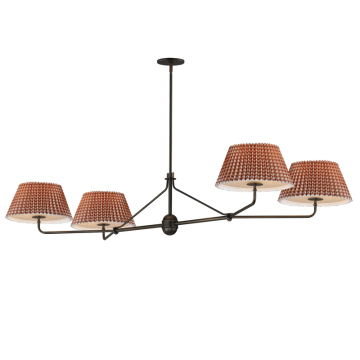 Maxim Lighting Dunbridge 4-Light Chandelier - 120V - Antique Bronze