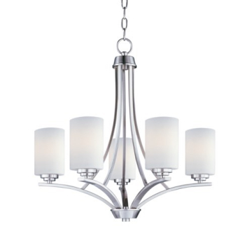 Maxim Lighting Deven 5-Light Chandelier - 120V - Satin Nickel
