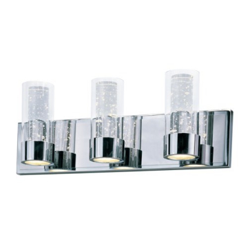 Maxim Lighting Sync 3-Light LED Bath Vanity Light - 120V - Polished Chrome
