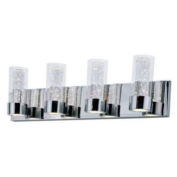 Maxim Lighting Sync 4-Light LED Bath Vanity Light - 120V - Polished Chrome